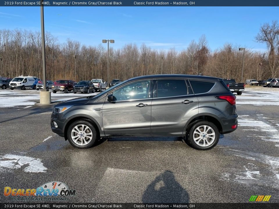 2019 Ford Escape SE 4WD Magnetic / Chromite Gray/Charcoal Black Photo #7