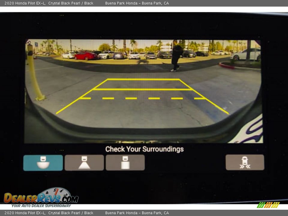 2020 Honda Pilot EX-L Crystal Black Pearl / Black Photo #30