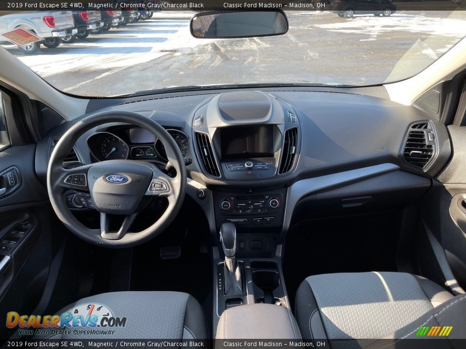 2019 Ford Escape SE 4WD Magnetic / Chromite Gray/Charcoal Black Photo #9