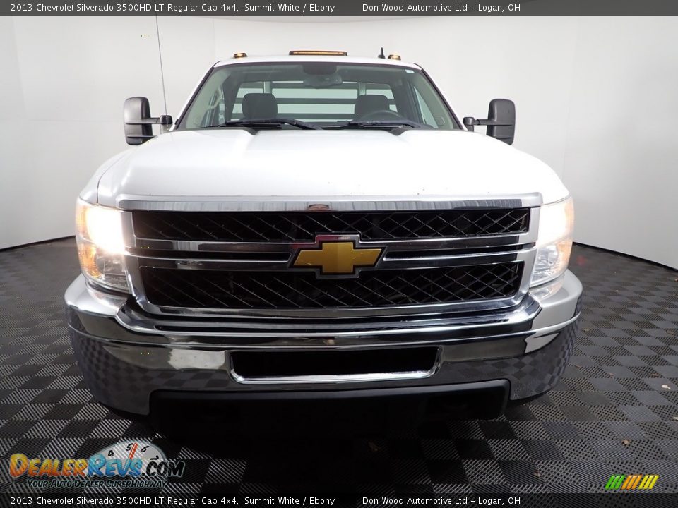 2013 Chevrolet Silverado 3500HD LT Regular Cab 4x4 Summit White / Ebony Photo #2