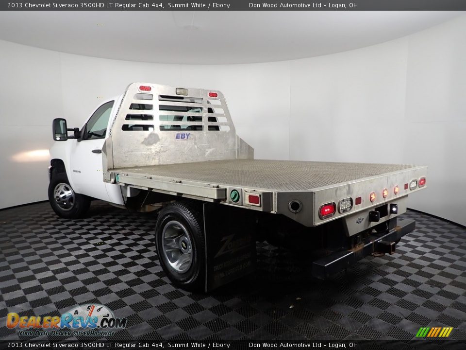 2013 Chevrolet Silverado 3500HD LT Regular Cab 4x4 Summit White / Ebony Photo #4