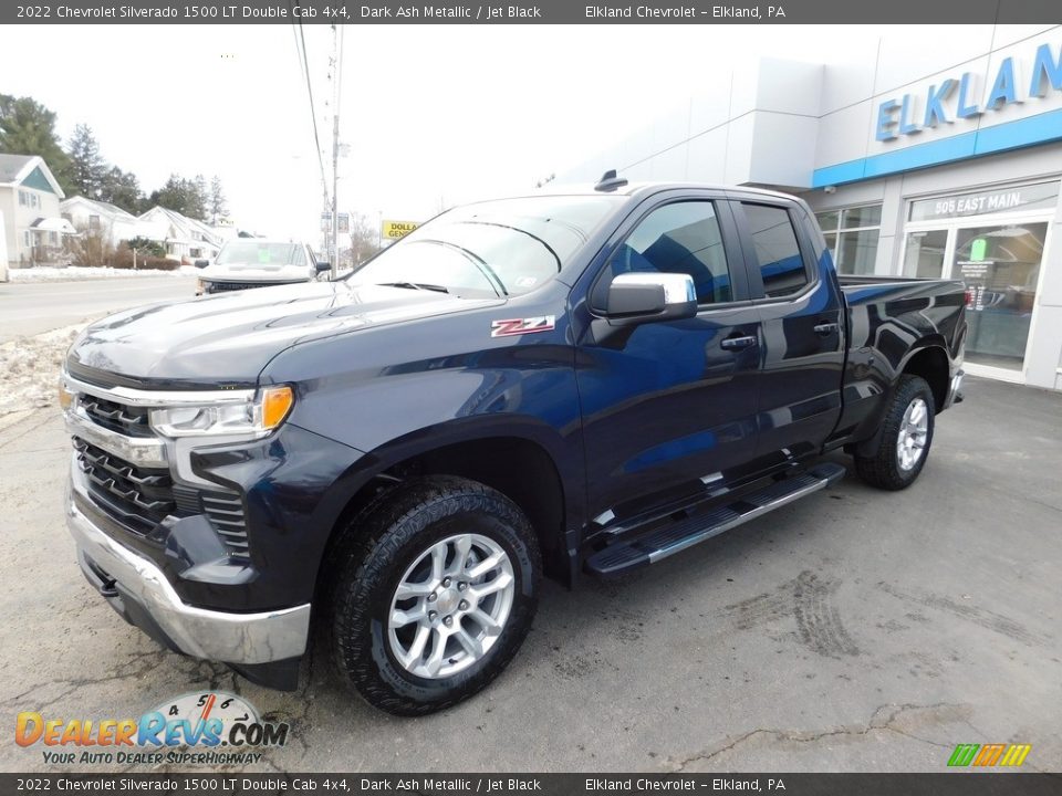 2022 Chevrolet Silverado 1500 LT Double Cab 4x4 Dark Ash Metallic / Jet Black Photo #1