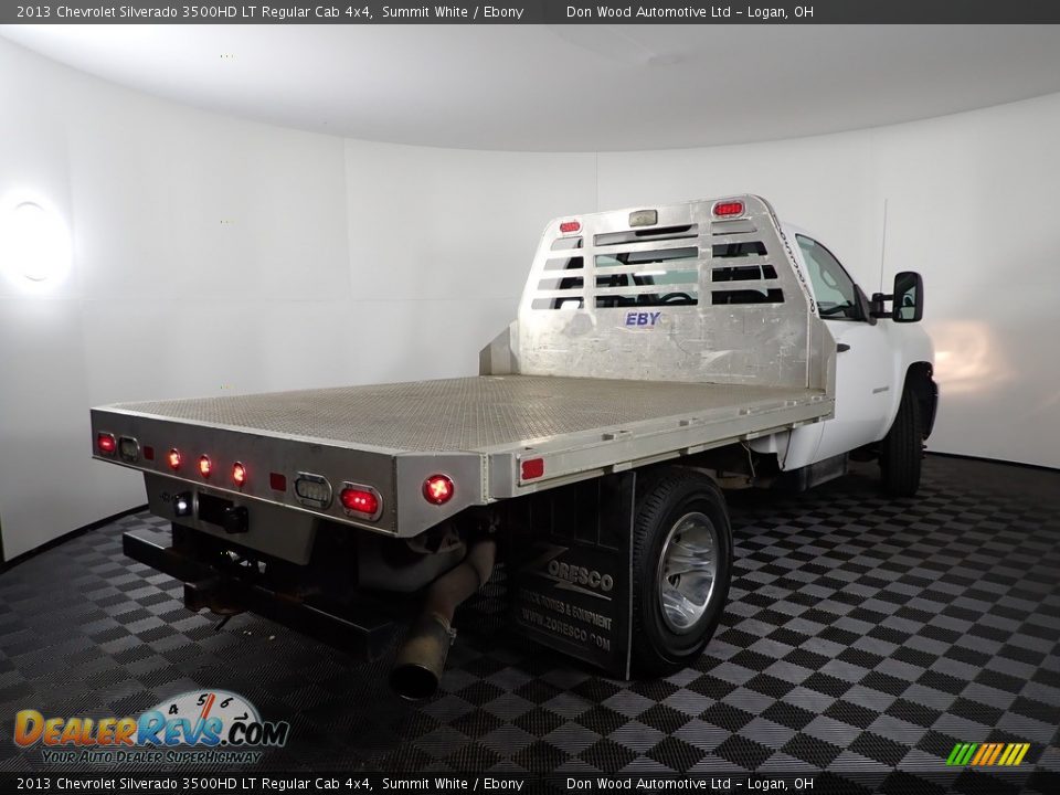 2013 Chevrolet Silverado 3500HD LT Regular Cab 4x4 Summit White / Ebony Photo #6