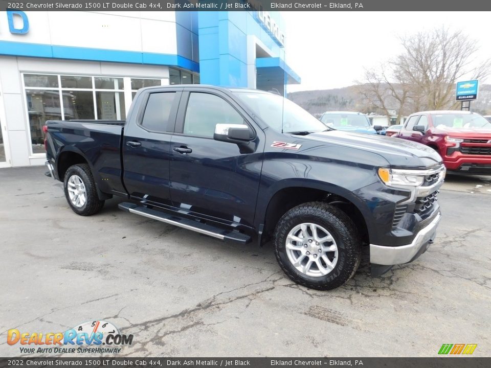 2022 Chevrolet Silverado 1500 LT Double Cab 4x4 Dark Ash Metallic / Jet Black Photo #5