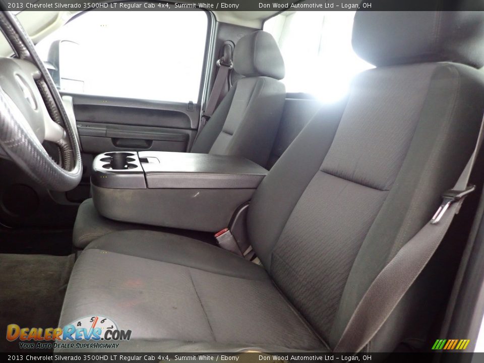 2013 Chevrolet Silverado 3500HD LT Regular Cab 4x4 Summit White / Ebony Photo #10