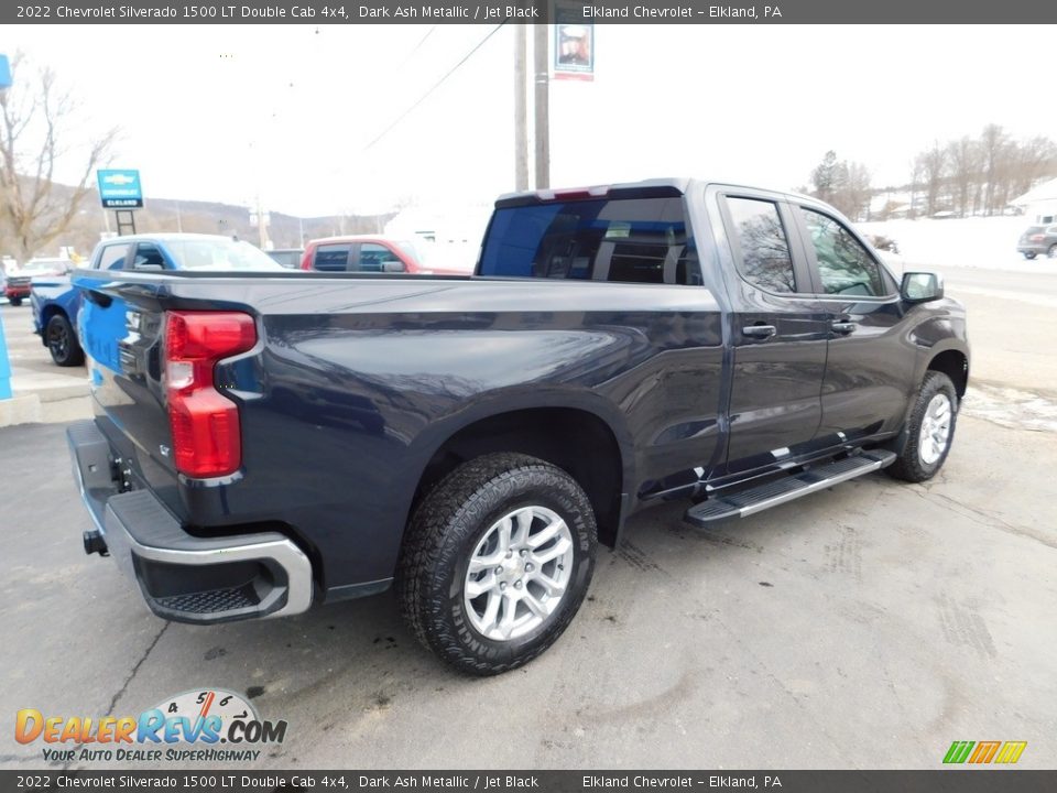 2022 Chevrolet Silverado 1500 LT Double Cab 4x4 Dark Ash Metallic / Jet Black Photo #8