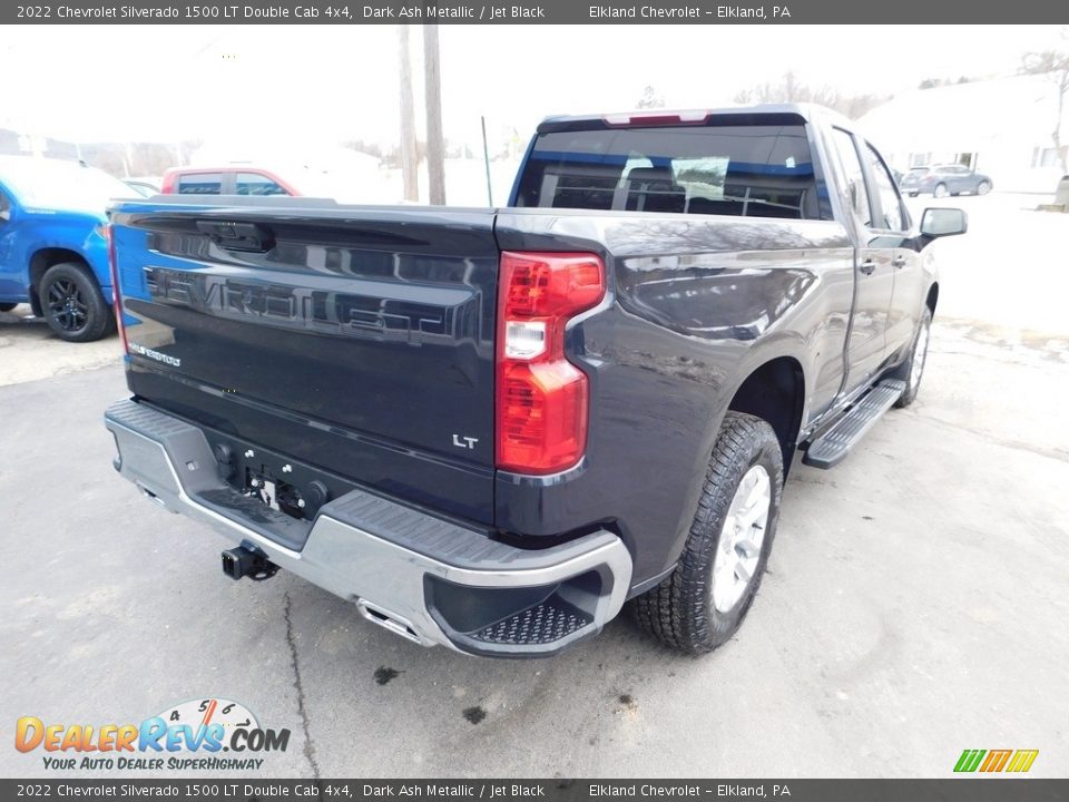 2022 Chevrolet Silverado 1500 LT Double Cab 4x4 Dark Ash Metallic / Jet Black Photo #9