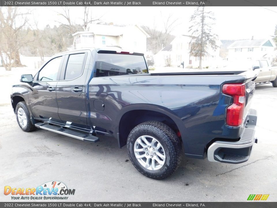 2022 Chevrolet Silverado 1500 LT Double Cab 4x4 Dark Ash Metallic / Jet Black Photo #12