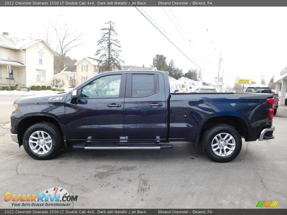 2022 Chevrolet Silverado 1500 LT Double Cab 4x4 Dark Ash Metallic / Jet Black Photo #13