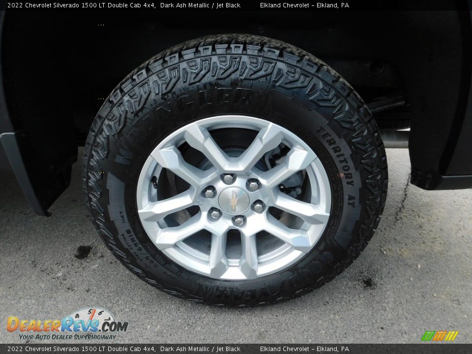 2022 Chevrolet Silverado 1500 LT Double Cab 4x4 Wheel Photo #15
