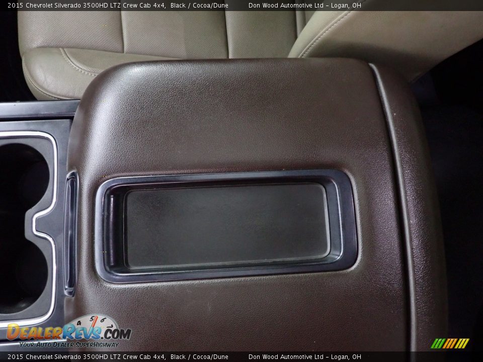 2015 Chevrolet Silverado 3500HD LTZ Crew Cab 4x4 Black / Cocoa/Dune Photo #22