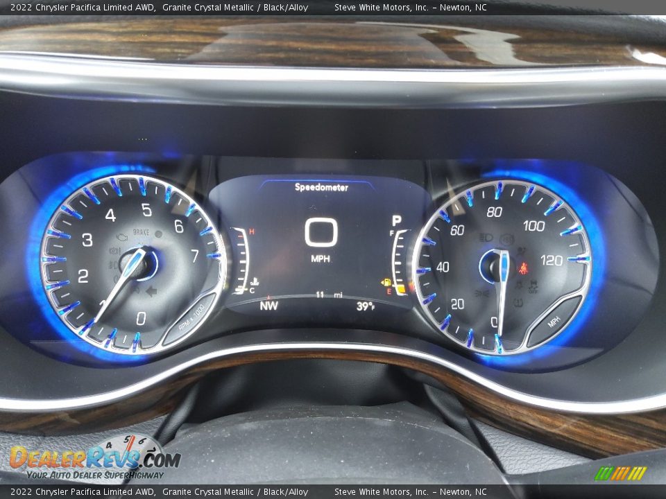 2022 Chrysler Pacifica Limited AWD Gauges Photo #25