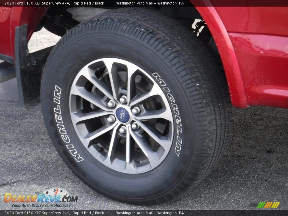 2020 Ford F150 XLT SuperCrew 4x4 Rapid Red / Black Photo #3