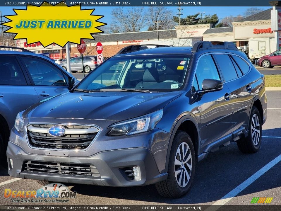 2020 Subaru Outback 2.5i Premium Magnetite Gray Metallic / Slate Black Photo #1