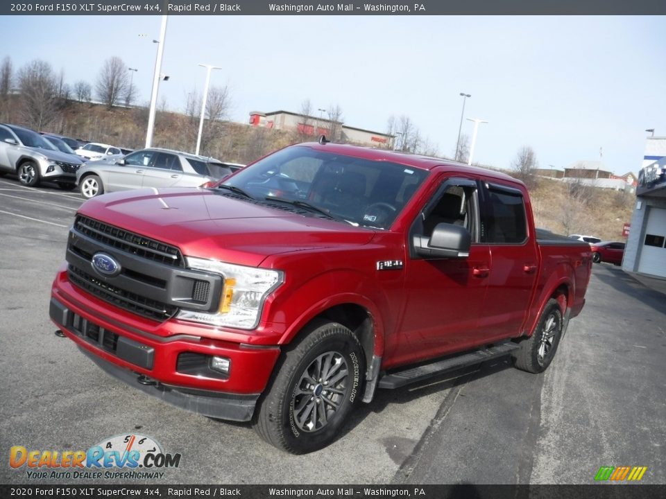 2020 Ford F150 XLT SuperCrew 4x4 Rapid Red / Black Photo #8