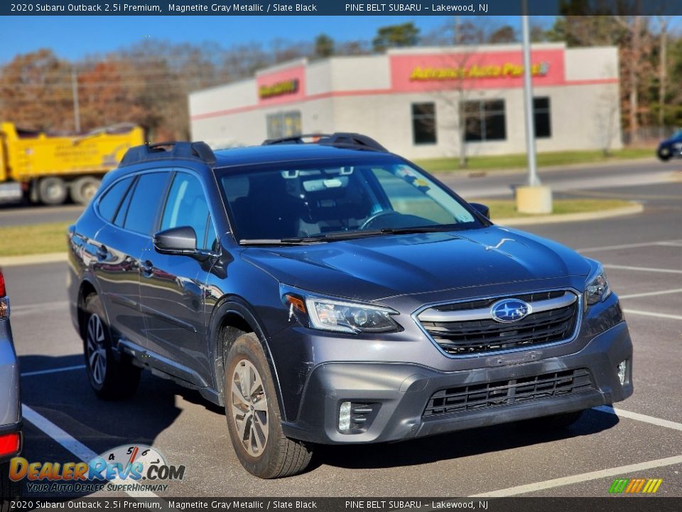2020 Subaru Outback 2.5i Premium Magnetite Gray Metallic / Slate Black Photo #3