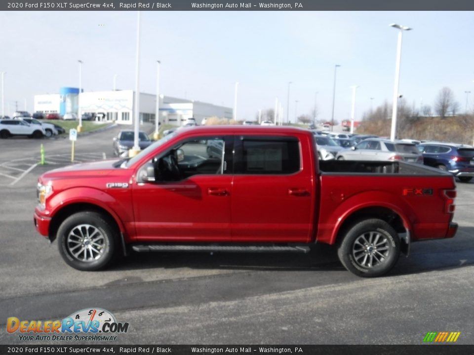 2020 Ford F150 XLT SuperCrew 4x4 Rapid Red / Black Photo #9