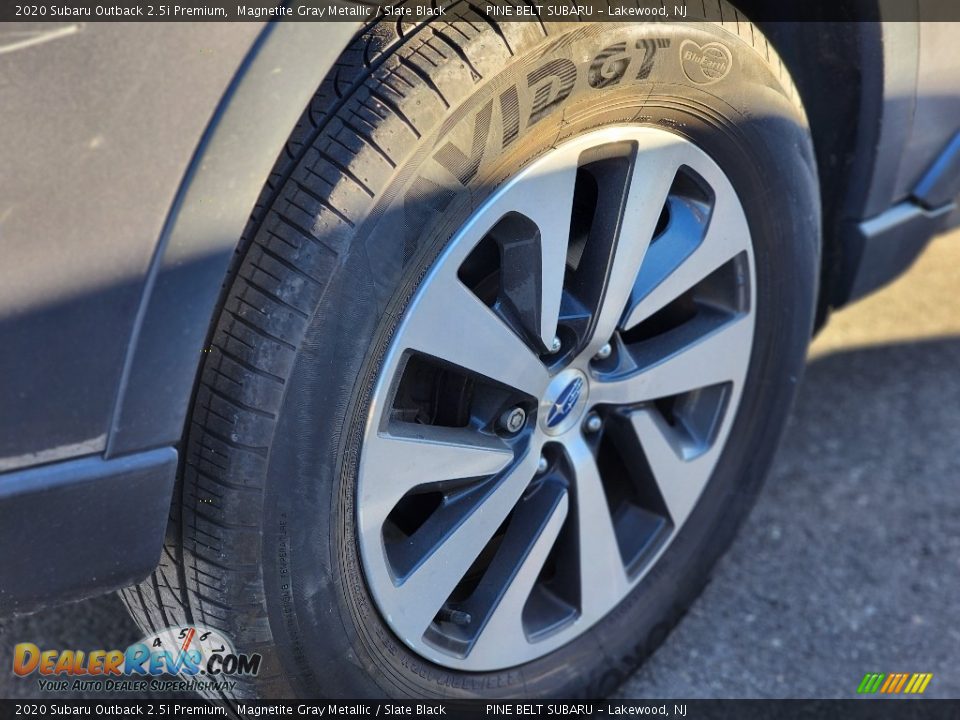 2020 Subaru Outback 2.5i Premium Magnetite Gray Metallic / Slate Black Photo #4