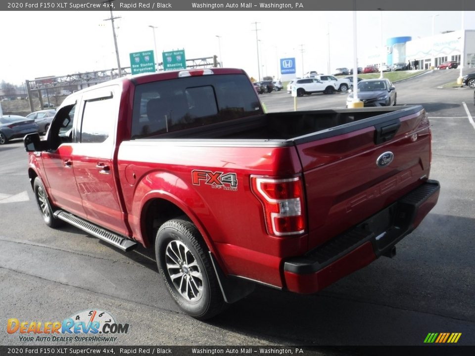 2020 Ford F150 XLT SuperCrew 4x4 Rapid Red / Black Photo #11