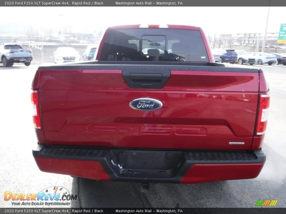 2020 Ford F150 XLT SuperCrew 4x4 Rapid Red / Black Photo #12