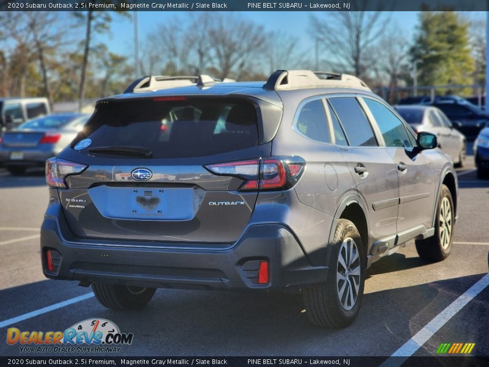 2020 Subaru Outback 2.5i Premium Magnetite Gray Metallic / Slate Black Photo #6