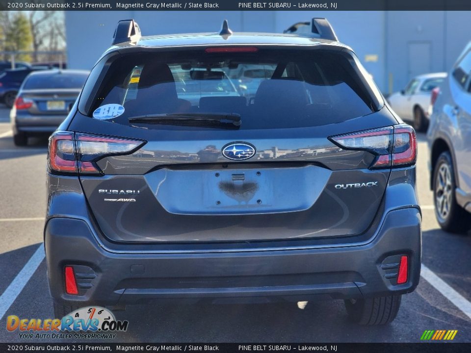 2020 Subaru Outback 2.5i Premium Magnetite Gray Metallic / Slate Black Photo #7