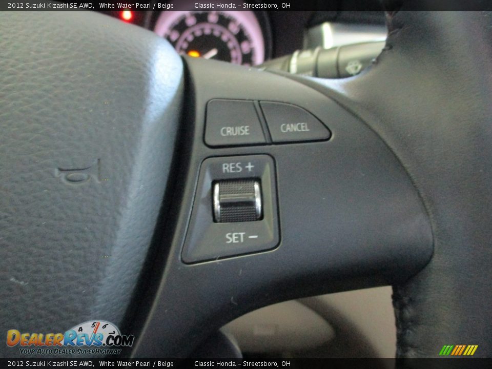2012 Suzuki Kizashi SE AWD Steering Wheel Photo #32
