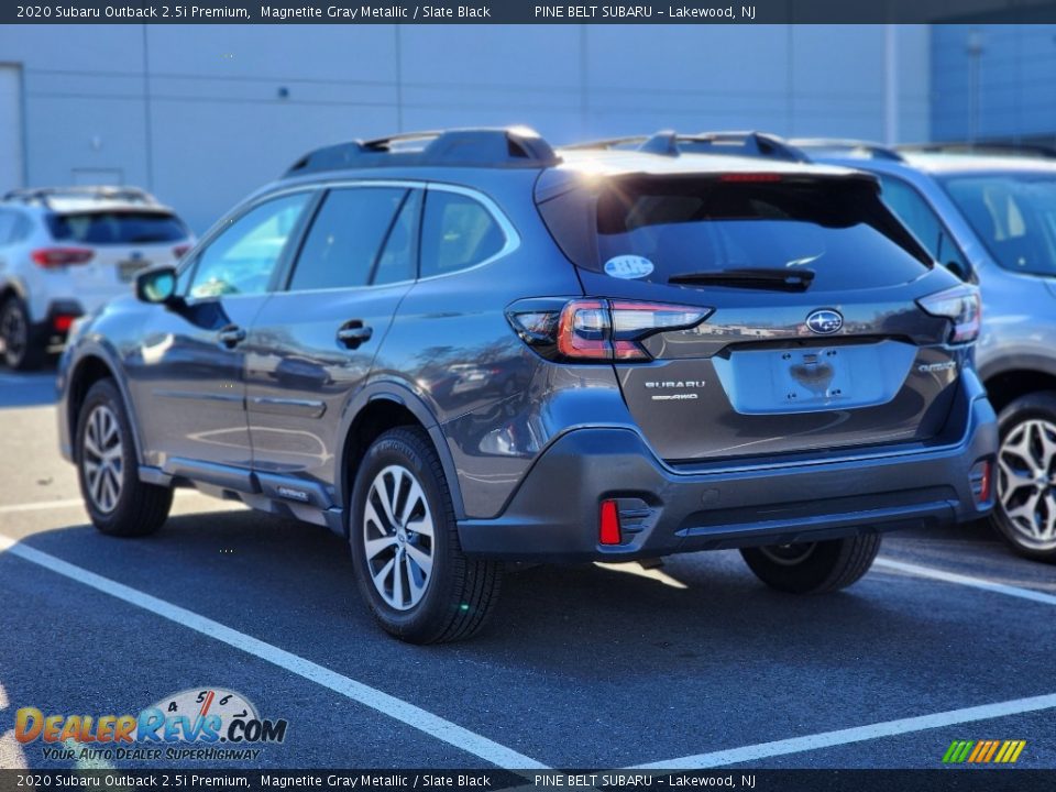 2020 Subaru Outback 2.5i Premium Magnetite Gray Metallic / Slate Black Photo #8
