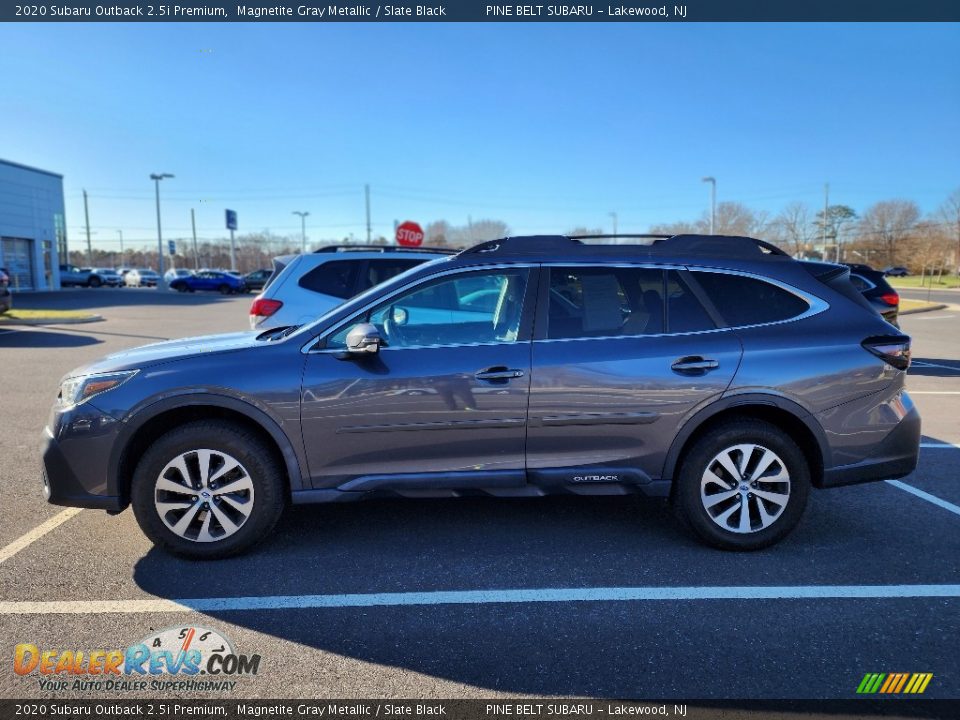 2020 Subaru Outback 2.5i Premium Magnetite Gray Metallic / Slate Black Photo #9