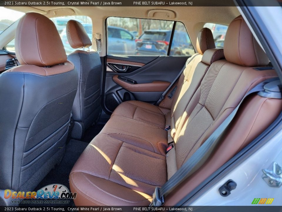 Rear Seat of 2023 Subaru Outback 2.5i Touring Photo #7