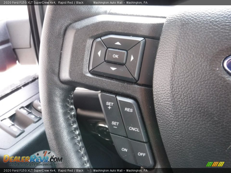 2020 Ford F150 XLT SuperCrew 4x4 Rapid Red / Black Photo #31