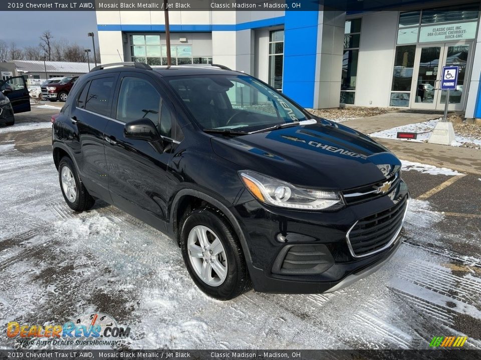 2019 Chevrolet Trax LT AWD Mosaic Black Metallic / Jet Black Photo #5