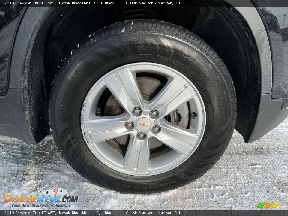 2019 Chevrolet Trax LT AWD Mosaic Black Metallic / Jet Black Photo #6