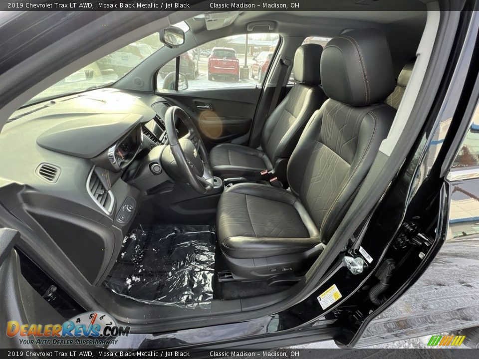 2019 Chevrolet Trax LT AWD Mosaic Black Metallic / Jet Black Photo #7