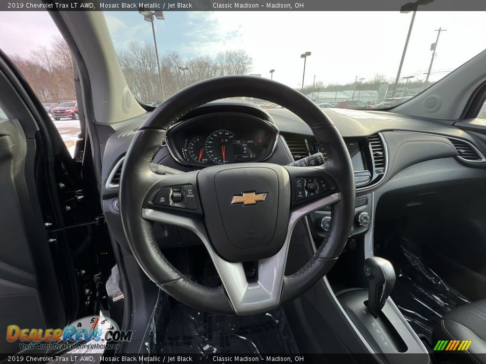 2019 Chevrolet Trax LT AWD Mosaic Black Metallic / Jet Black Photo #9