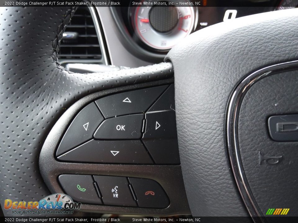 2022 Dodge Challenger R/T Scat Pack Shaker Steering Wheel Photo #17