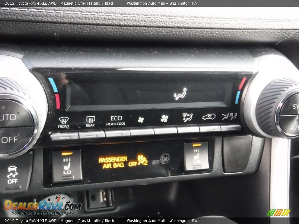 2019 Toyota RAV4 XLE AWD Magnetic Gray Metallic / Black Photo #4