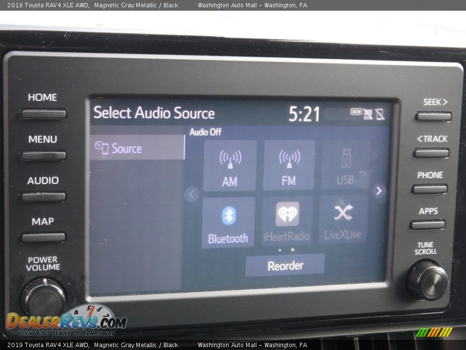 2019 Toyota RAV4 XLE AWD Magnetic Gray Metallic / Black Photo #5