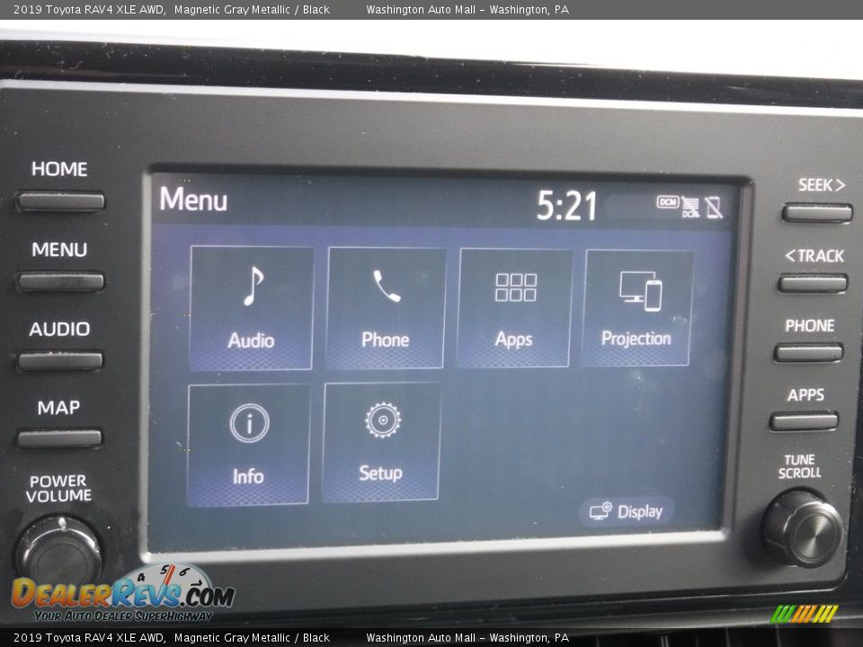 2019 Toyota RAV4 XLE AWD Magnetic Gray Metallic / Black Photo #7