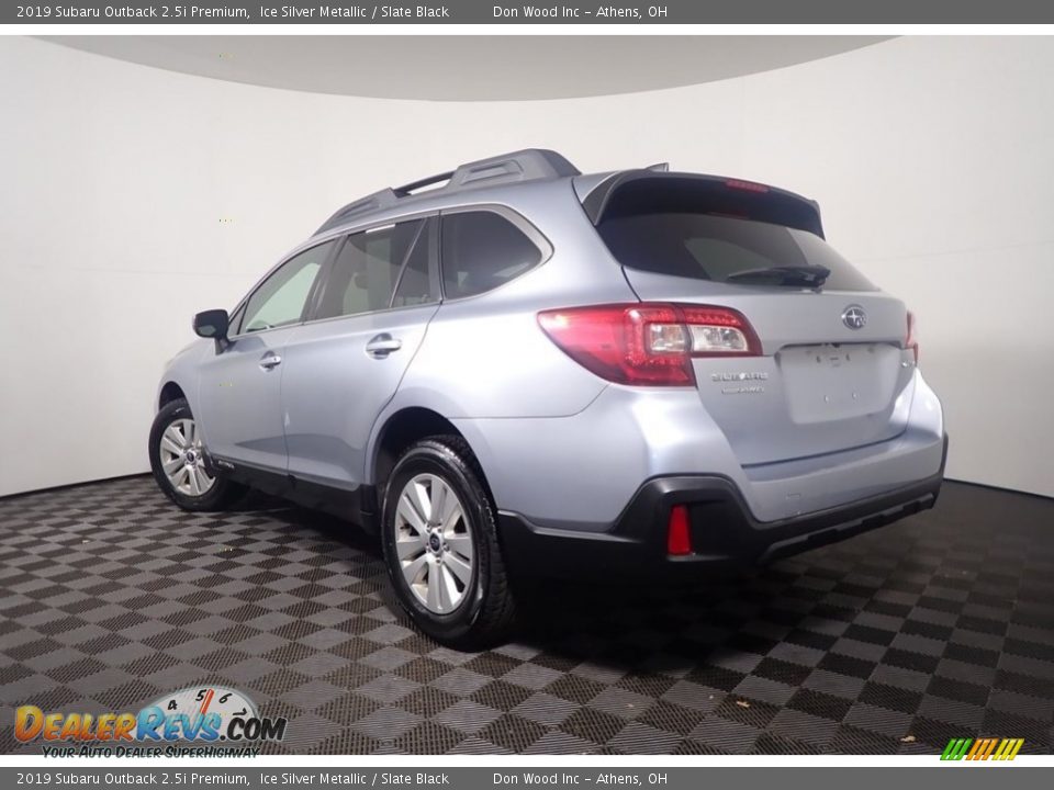 2019 Subaru Outback 2.5i Premium Ice Silver Metallic / Slate Black Photo #9