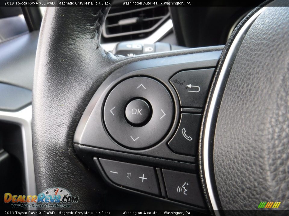 2019 Toyota RAV4 XLE AWD Magnetic Gray Metallic / Black Photo #8
