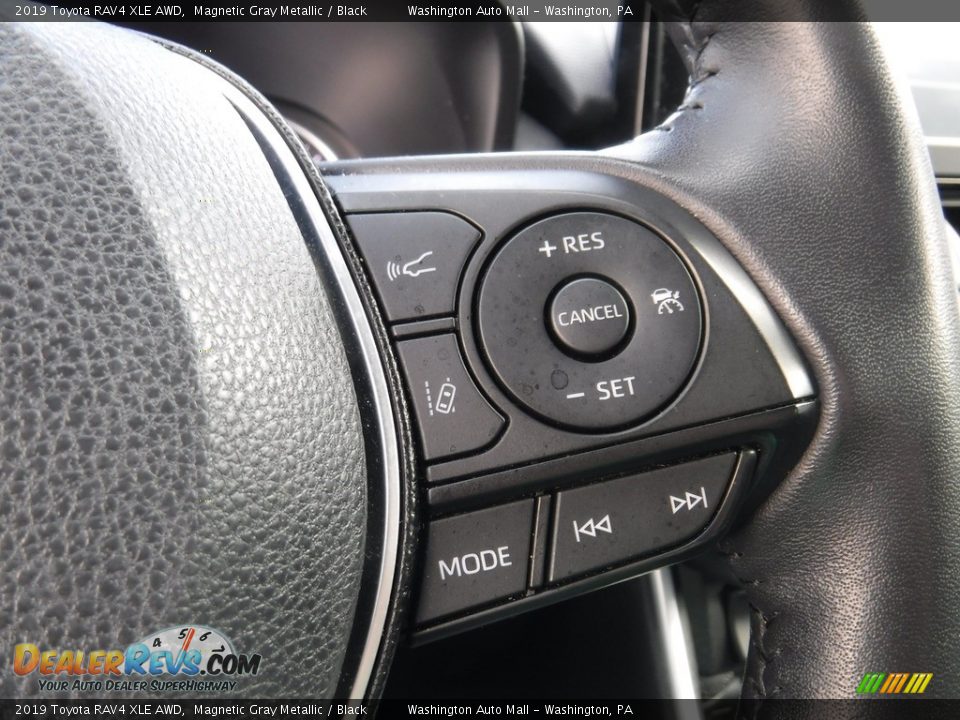 2019 Toyota RAV4 XLE AWD Magnetic Gray Metallic / Black Photo #9