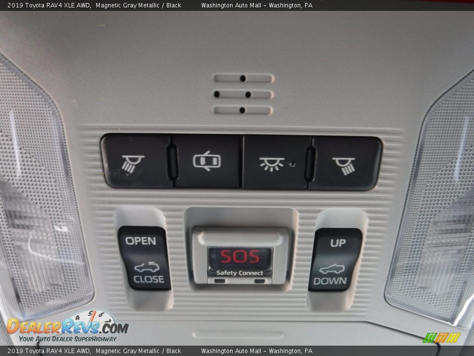 2019 Toyota RAV4 XLE AWD Magnetic Gray Metallic / Black Photo #10