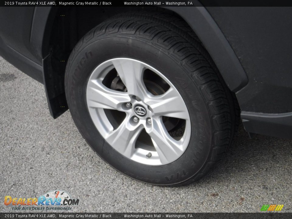 2019 Toyota RAV4 XLE AWD Magnetic Gray Metallic / Black Photo #11