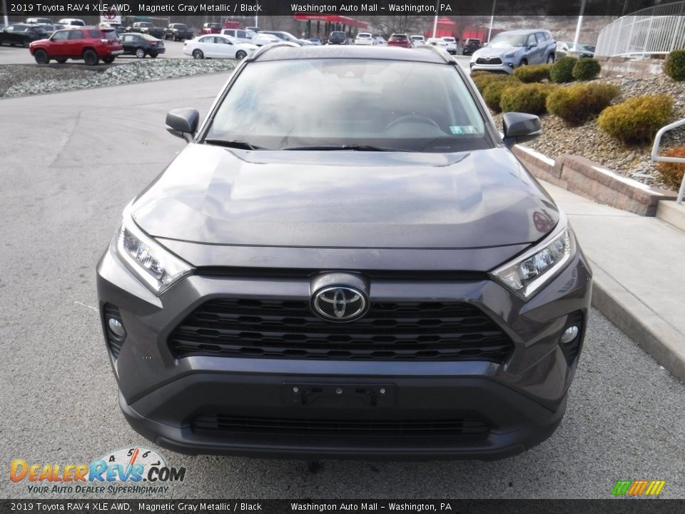 2019 Toyota RAV4 XLE AWD Magnetic Gray Metallic / Black Photo #12