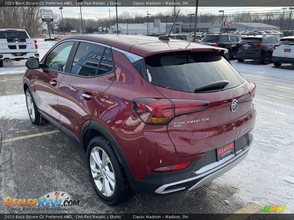 2020 Buick Encore GX Preferred AWD Chili Red Metallic / Ebony Photo #2