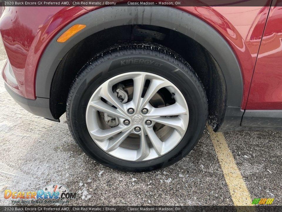 2020 Buick Encore GX Preferred AWD Chili Red Metallic / Ebony Photo #5