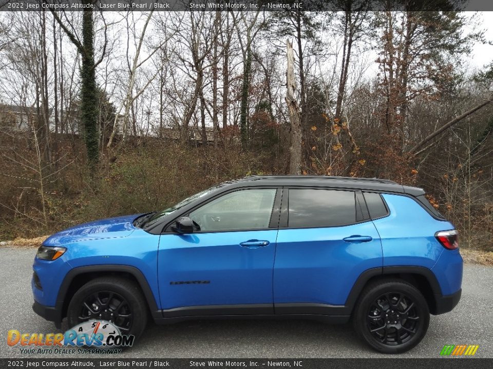 Laser Blue Pearl 2022 Jeep Compass Altitude Photo #1