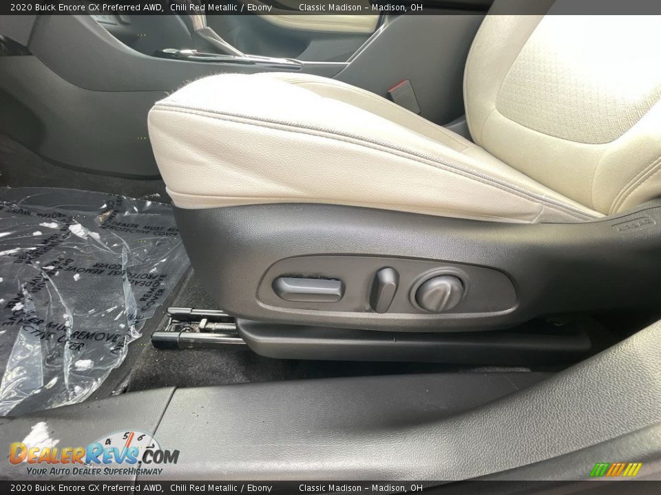 2020 Buick Encore GX Preferred AWD Chili Red Metallic / Ebony Photo #7
