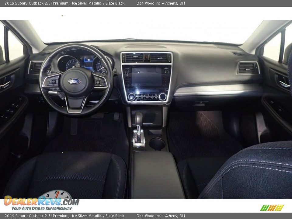2019 Subaru Outback 2.5i Premium Ice Silver Metallic / Slate Black Photo #21